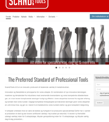 Frste version af hjemmeside klar